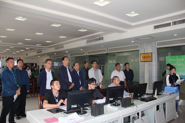 市安委辦主任、安監(jiān)局局長李永宏一行到隴運集團公司檢查指導工作